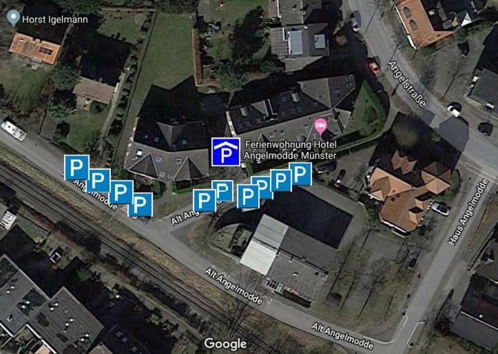 Business-Travel-Apartment & Ferienwohnung Muenster, Kontaktloser Check-In Von 15 Bis 24 Uhr Moeglich, Mit Sb-Kiosk Exteriér fotografie